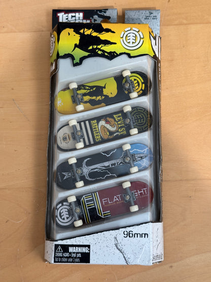 Vintage Tech Deck 96mm 4-Pack – Element Skateboards Graphics | Sealed