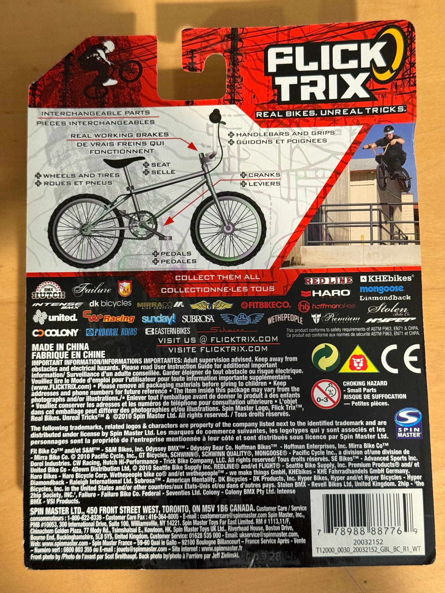 Flick Trix Hutch TrickStar BMX Finger Bike Collector Lot
